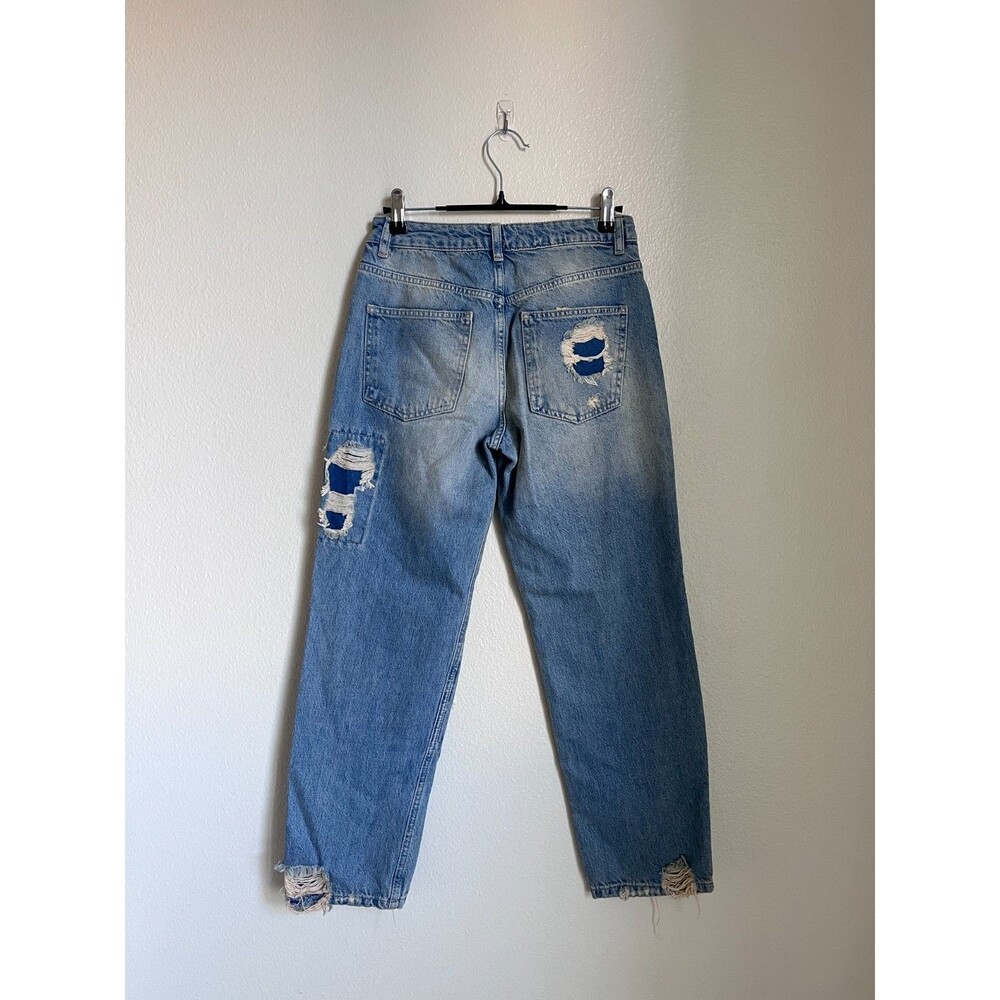 We The Free Desert Rose Patchwork Distressed Jean… - image 3